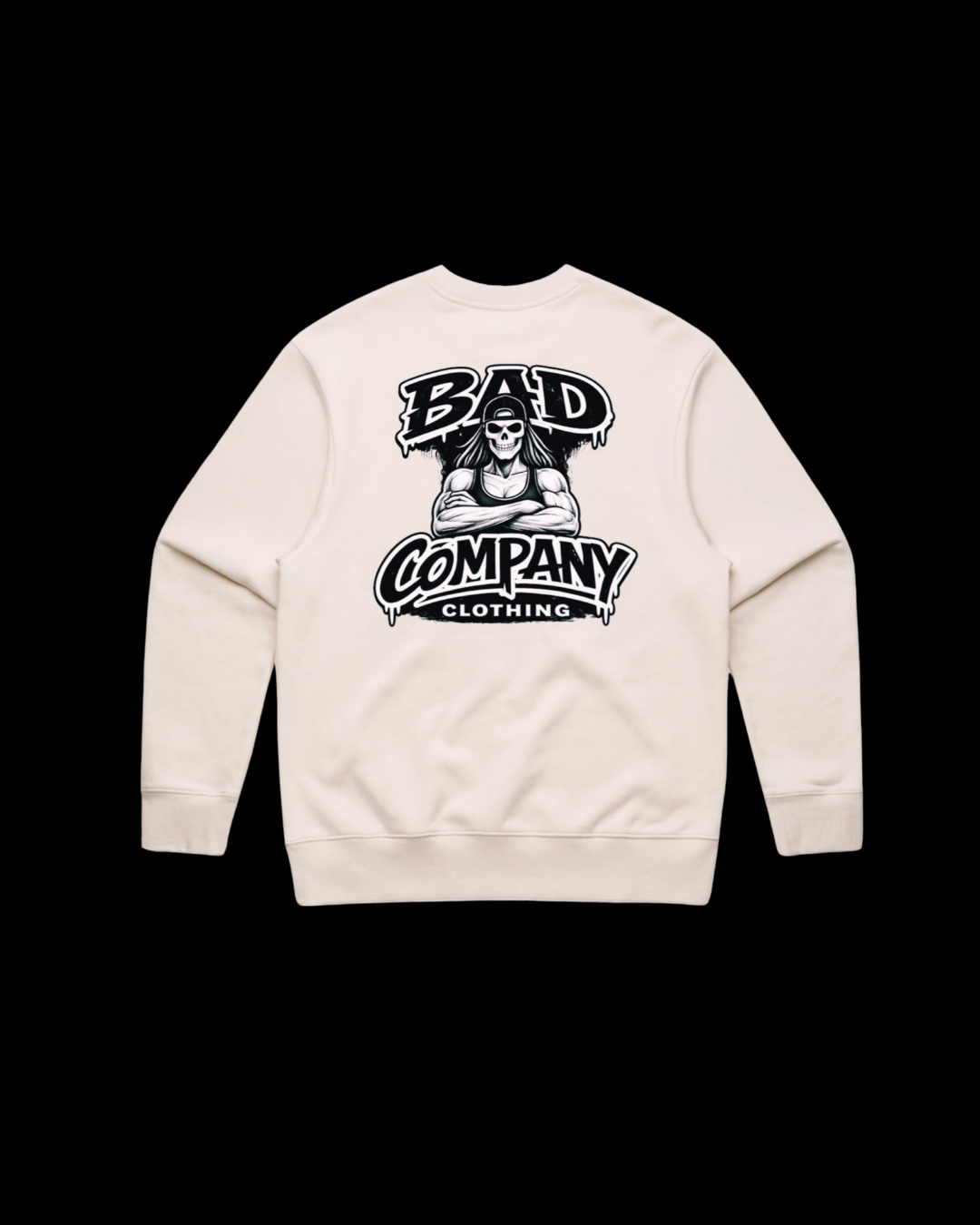 Bad Company™ Premium Crewneck Ecru — Drop 02