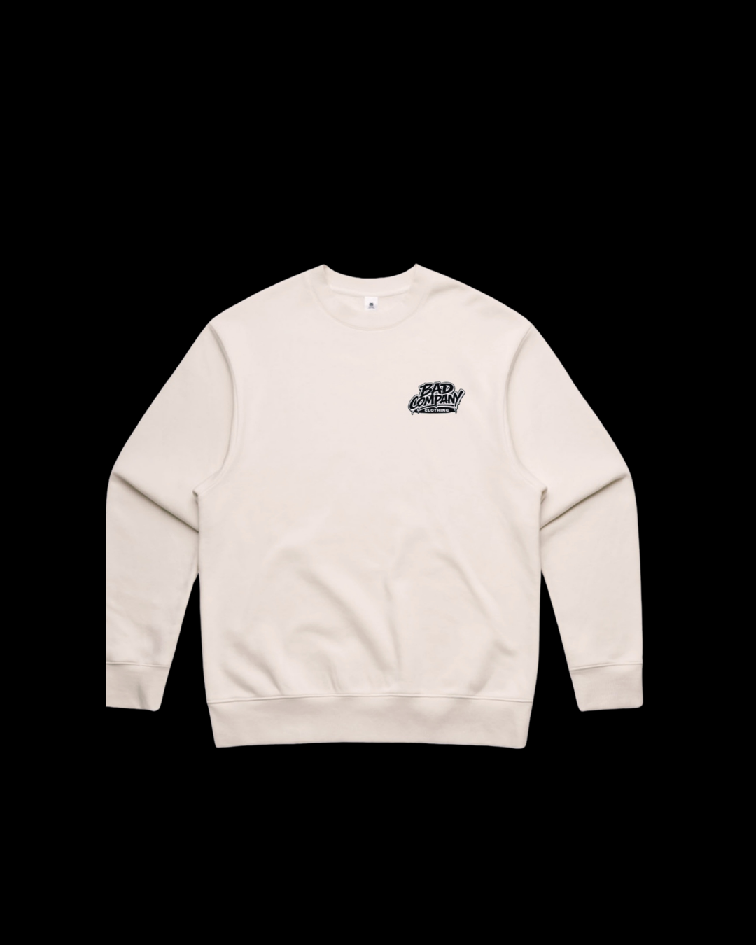 Bad Company™ Premium Crewneck Ecru — Drop 02